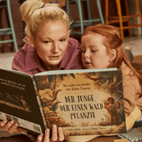 Mutter-und-Tochter-lesend